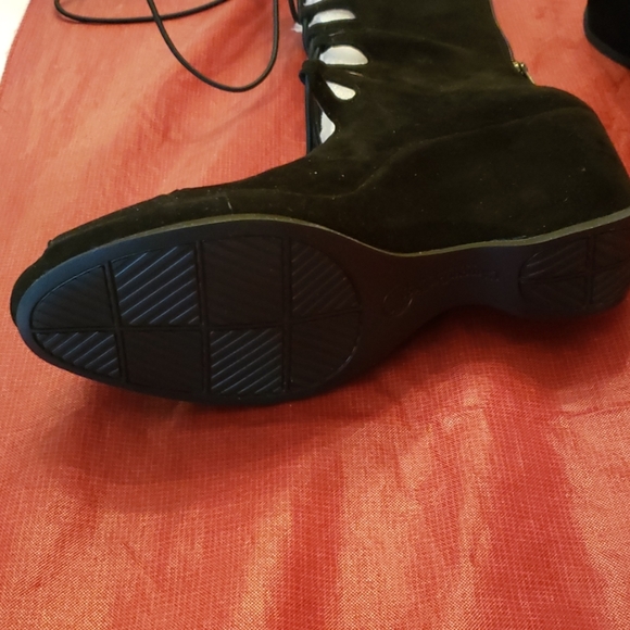 L'Amour DesPieds  calf high sandal wit - Picture 3 of 4